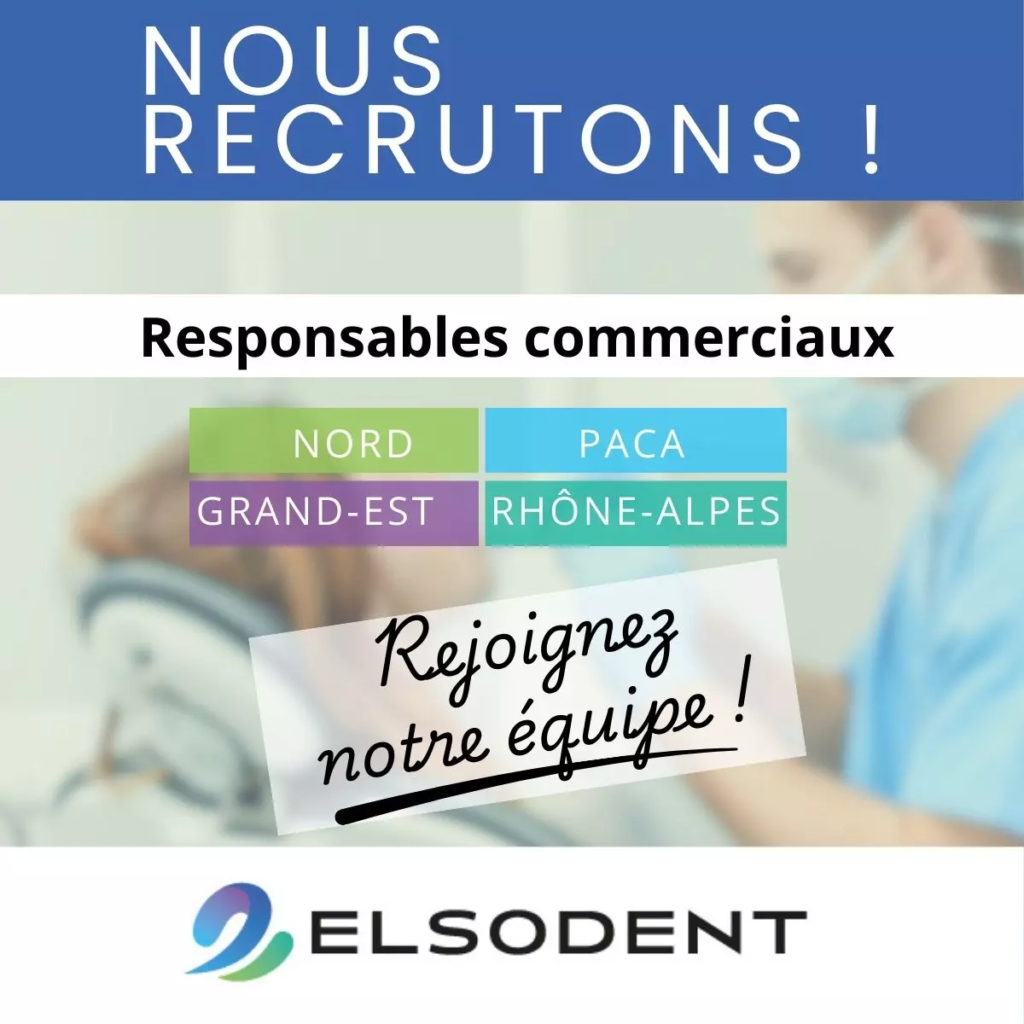 Elsodent recrute des commerciaux
